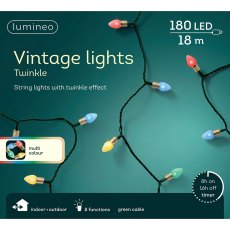 LED Vintage Lights Multicoloured 1790cm LED Vintage Lights Multicoloured 1790cm