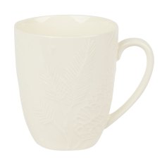 Mug With Pinecone Leaf Mug With Pinecone Leaf
