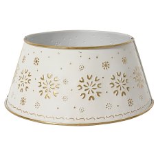 Tree Ring White With Gold Design 57cm Tree Ring White With Gold Design 57cm