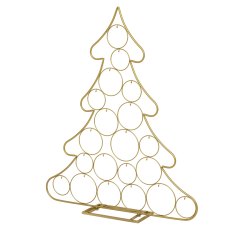 Iron Tree For Baubles Gold 96cm Iron Tree For Baubles Gold 96cm