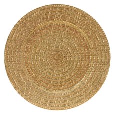 Decorative Plate Gold 33cm Decorative Plate Gold 33cm