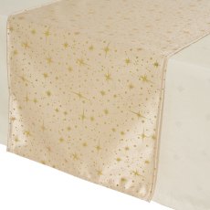 Table Runner Silver & White 150cm (Choice Of 2) Table Runner Silver & White 150cm (Choice Of 2)