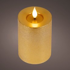 LED Realistic Candle Gold 13.5cm LED Realistic Candle Gold 13.5cm