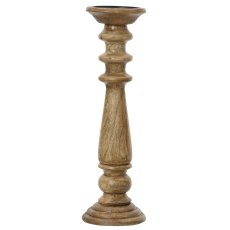 Mango Wood Candleholder (Various Sizes) Mango Wood Candleholder (Various Sizes)