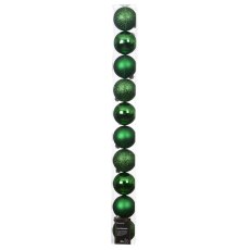 Bauble Jolly Green 6cm (Set Of 10) Bauble Jolly Green 6cm (Set Of 10)