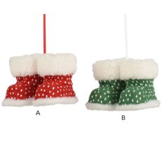 Satin Hanging Boots 10cm (Choice Of 2) Satin Hanging Boots 10cm (Choice Of 2)