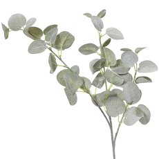 Eucalyptus Stem With Flock Finish Soft Green 69cm Eucalyptus Stem With Flock Finish Soft Green 69cm