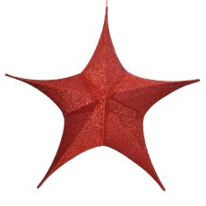 Polyester Star Red 42cm Polyester Star Red 42cm