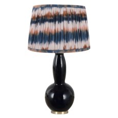 Poppy Table Lamp Black Base With Multi-Coloured Shade Poppy Table Lamp Black Base With Multi-Coloured Shade