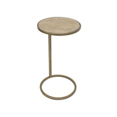 Oscar Sofa/Side Table With Tan Top Oscar Sofa/Side Table With Tan Top