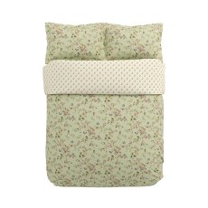 Nectar Fields Duvet Cover Set Sage & Blossom (Multiple Sizes) Nectar Fields Duvet Cover Set Sage & Blossom (Multiple Sizes)