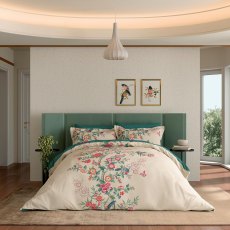Chinese Magpie Duvet Cover Set Green (Multiple Sizes) Chinese Magpie Duvet Cover Set Green (Multiple Sizes)