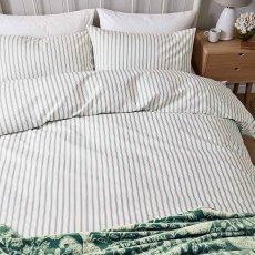 Harvest Moon Ticking Stripe Duvet Cover Set (Multiple Sizes & Colours) Harvest Moon Ticking Stripe Duvet Cover Set (Multiple Sizes & Colours)