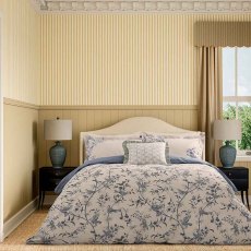 Paradise Woods Toile Reversible Duvet Cover Set Woad (Multiple Sizes)