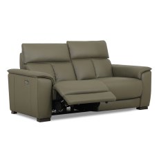 Tuscany 2 Seater Electric Reclining Sofa With USB Charging Port Leather Category 20 BX & NW Tuscany 2 Seater Electric Reclining Sofa With USB Charging Port Leather Category 20 BX & NW