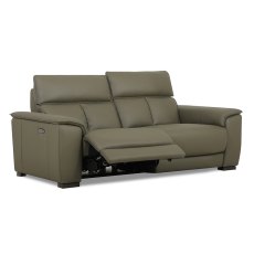 Tuscany 2.5 Seater Electric Reclining Sofa With USB Charging Port Leather Category 20 BX & NW Tuscany 2.5 Seater Electric Reclining Sofa With USB Charging Port Leather Category 20 BX & NW