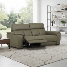 Tuscany 2.5 Seater Electric Reclining Sofa With USB Charging Port Leather Category 20 BX & NW Tuscany 2.5 Seater Electric Reclining Sofa With USB Charging Port Leather Category 20 BX & NW