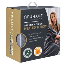 Luxury Heated Throw130cm x 180cm (Multiple Colours) Luxury Heated Throw130cm x 180cm (Multiple Colours)