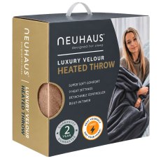 Luxury Heated Throw130cm x 180cm (Multiple Colours) Luxury Heated Throw130cm x 180cm (Multiple Colours)