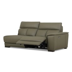 Tuscany Modular Electric Reclining 3 Seater Sofa Arm RHF With USB Leather Category 20 BX & NW Tuscany Modular Electric Reclining 3 Seater Sofa Arm RHF With USB Leather Category 20 BX & NW