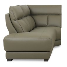 Tuscany Modular Square Corner + Terminal Chaise LHF Leather Category 20 BX & NW Tuscany Modular Square Corner + Terminal Chaise LHF Leather Category 20 BX & NW