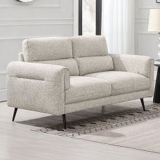 Valentia 2 Seater Sofa Fabric Beige Valentia 2 Seater Sofa Fabric Beige