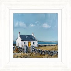 Seaside Retreat I 27cm x 27cm Picture By Sian McGill White Frame Seaside Retreat I 27cm x 27cm Picture By Sian McGill White Frame