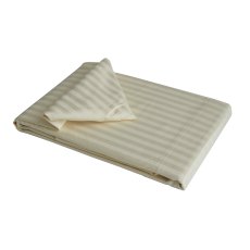 Hotel Stripe Flat Sheet (Multiple Sizes & Colours)