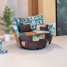 MyNest Swivel Armchair Fabric Series 6 MyNest Swivel Armchair Fabric Series 6