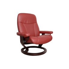 Consul Small Chair With Classic Base Batick Leather Consul Small Chair With Classic Base Batick Leather