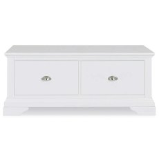 Lipari White Painted Blanket Box Lipari White Painted Blanket Box