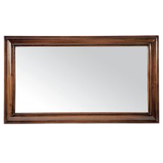 Normandie Wall Mirror Mahogany