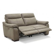 Vincenzo 2 Seater Electric Reclining Sofa With USB Charging Port Leather Category 20 Vincenzo 2 Seater Electric Reclining Sofa With USB Charging Port Leather Category 20