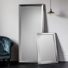 Luna Rectangular Leaner/Floor Standing Mirror Mirrored Luna Rectangular Leaner/Floor Standing Mirror Mirrored