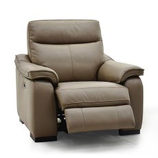 Vincenzo Electric Reclining Armchair With USB Charging Port Leather Category 20 Vincenzo Electric Reclining Armchair With USB Charging Port Leather Category 20