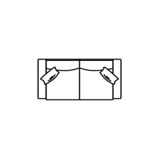 Boston 2  Seater Sofa Fabric 6 Boston 2  Seater Sofa Fabric 6