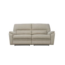 Hampton Double Power Recliner 2 Seater Sofa With Button Switches Fabric A Hampton Double Power Recliner 2 Seater Sofa With Button Switches Fabric A