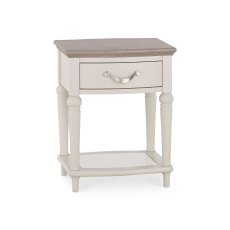 Freeport 1 Drawer Side/Lamp Table Grey Washed Oak Freeport 1 Drawer Side/Lamp Table Grey Washed Oak