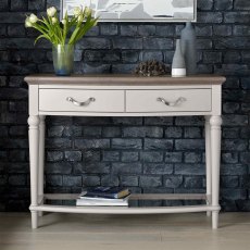 Freeport Grey Washed Oak Console Table