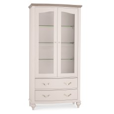 Freeport Grey Washed Oak Display Cabinet Freeport Grey Washed Oak Display Cabinet