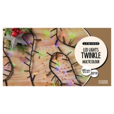 360 Twinkle LED Lights Multi-Coloured