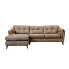 Saddler 4 Seater Sofa with Chaise LHF Tote Leather Saddler 4 Seater Sofa with Chaise LHF Tote Leather