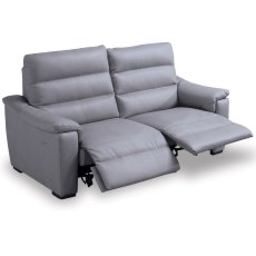 Marina 2 Seater Sofa With 2 Electric Recliners & Leather Category B Marina 2 Seater Sofa With 2 Electric Recliners & Leather Category B