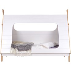Tipi Shaped Single (90cm) Bed White