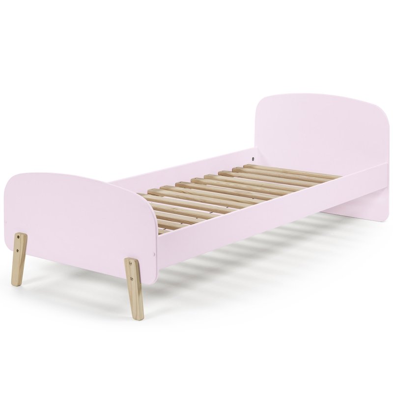Vipack Kiddy Single (90cm ) Bed Old Pink 