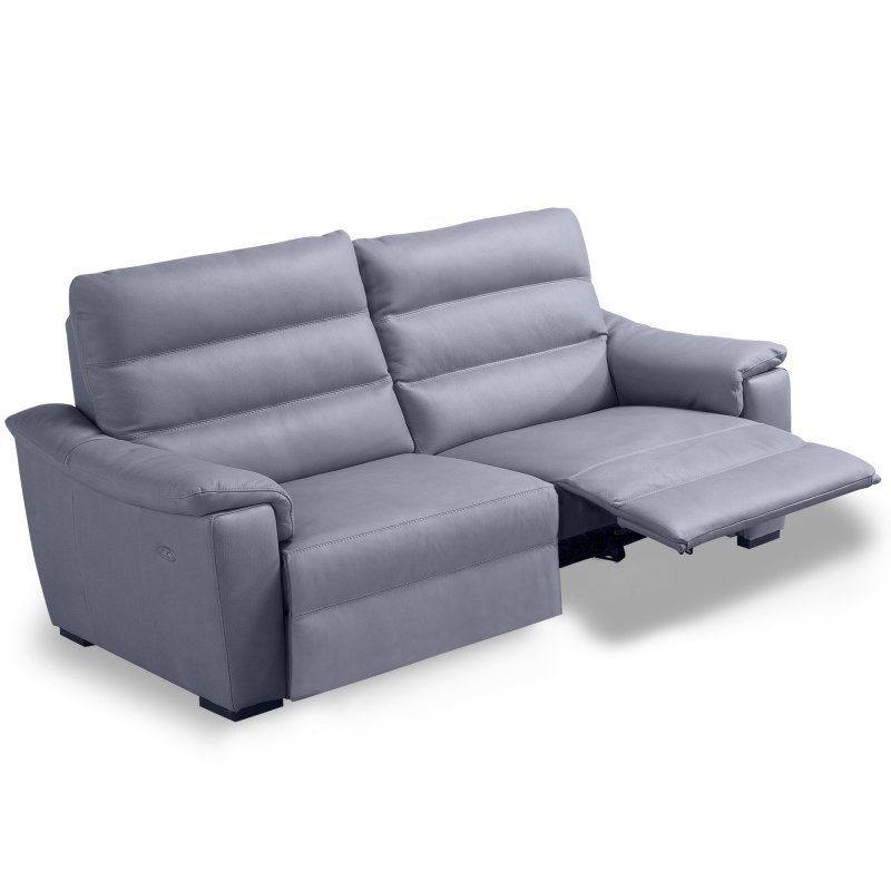 Egoitaliano Marina 2.5 Seater Sofa With 1 Electric Recliner LHF Leather B