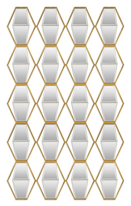 Mindy Brownes Jillian Mirrored Wall Gold