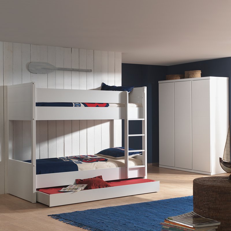 Vipack Lara Bunk Bed White