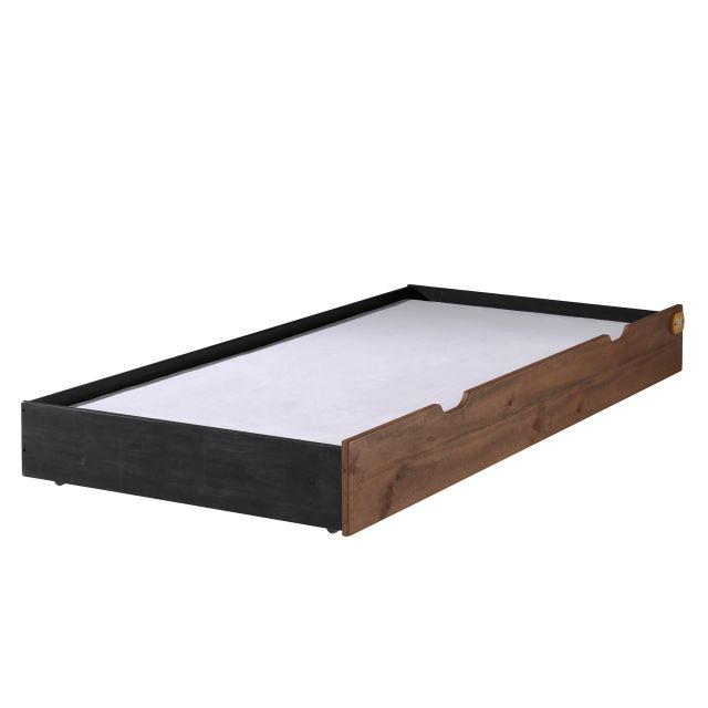 Vipack Alex Underbed Storage Drawer Pine Black All Children S