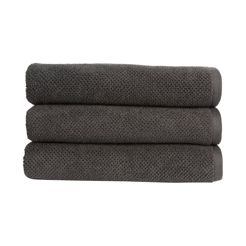 Christy Brixton Hand Towel Dark Grey